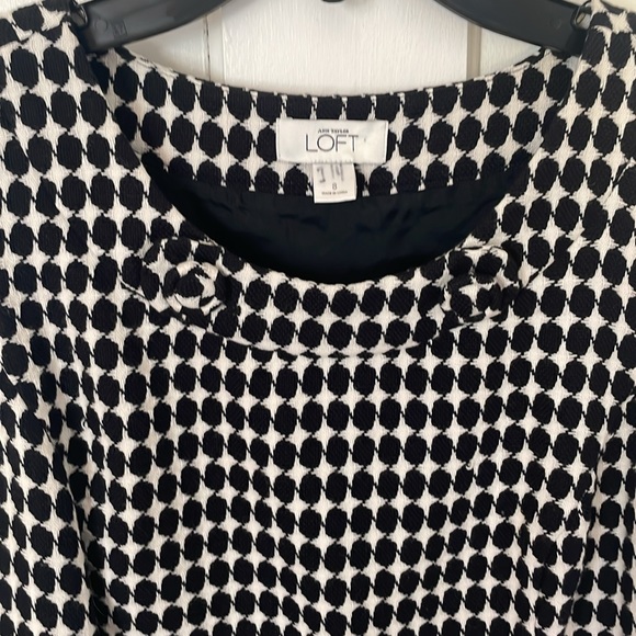 Women’s Vintage Ann Taylor Loft Dress Size 8 - Picture 2 of 5